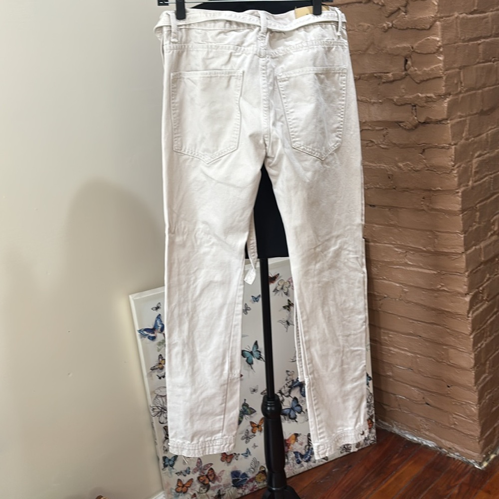 Cream mnml men  Cargo Pants size 33 - Picture 4 of 4